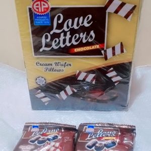 Love Letters Chocolate Cream wafer Pillows Pack of 24