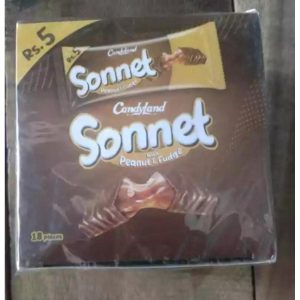 Sonnet Chocolate with Peanut & Fudge (12 PCs Box)