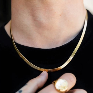Stainless Steel Chain for Men Women- Necklace Golden