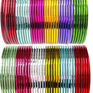 Plain Metal Multicolour 72 Bangles