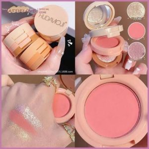 3 in 1 Matte Blush Highlighter Shiner Kit