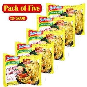 Indomie Chicken Chatkhara Flavour Instant Noodles, 120g, Pack of 5 Noodles