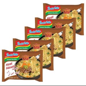 Indomie Noodle | Instant Noodles 120 Grams | Pack of 5 | (MEAT) Flavour