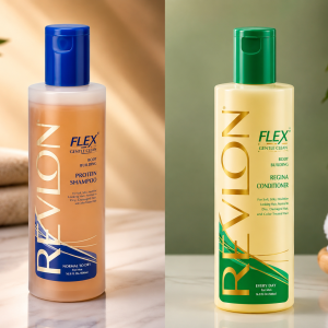 Revlon Flex Shampoo for Dry & Damaged Hair – Gentle Clean & Repair Formula