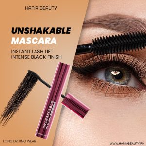 Hania Beauty Unshakeable Mascara | Long Lasting Waterproof Mascara