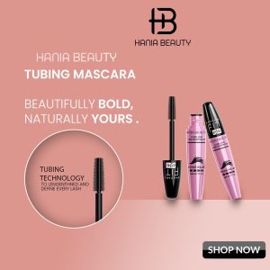 HANIA BEAUTY Tubing Mascara | Lengthening & Defining Mascara