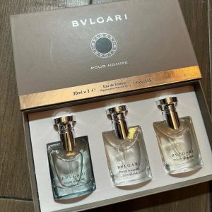 Bvlgari Pour Homme 3-Piece Gift Set (30ml x 3)