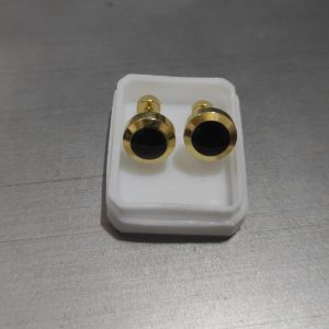 Black Zircon Earrings studs tops Unisex