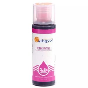 Vibgyor Pink Rose Liquid Gel Food Colour 110ml