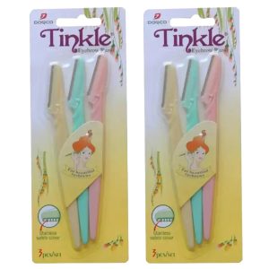 Tinkle Shaving Eyebrow Razor 3 Pcs