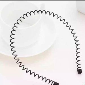 Head Bands, Hair Catcher, Head Band For Unisex Girls, Men, Boys, Male And Female / Fashion Tie With Teeth Unisex Black