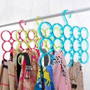 Dupatta Hanger or Scarf Organizer- Great for Scarf, Shawl, Tie, Belt, Closet Accessory Wardrobe Hanger Organizer