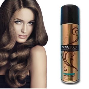 Nova Gold Hair Spray - Super Firm Hold - 200ml