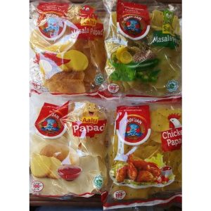 Dadi Jan Papad Available. Pack of 4. Snacks