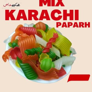 Mix Karachi Paparh  Flower Random Shape Papad Slanty Desi papad