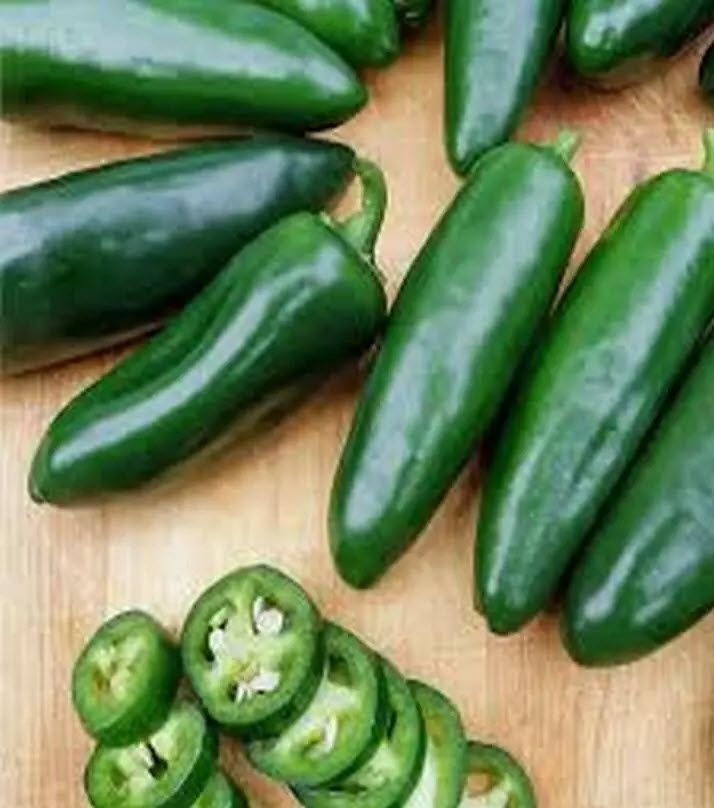 Jalapeno Hybrid Green Chilli Chili Seeds (Sabaz Mirch) Kitchen Gardening Vegetable