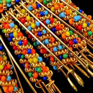 Pack of 6 Pieces Hijab Pins Beautiful Pins Muslim For Women Safety Scarf Pins Hijab Pins