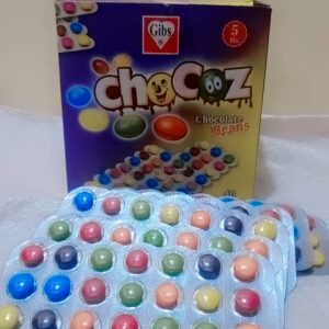 Chocolate Beans Bunties  Pack of 40 Bunty Sheets