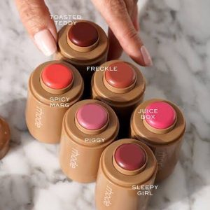 Korean Rhode blush | Rhode Pocket Blush Natural Cheek Moisturiser Liquid Blush | Rhode Makeup Multi-use Blush | Tint for lips and cheeks