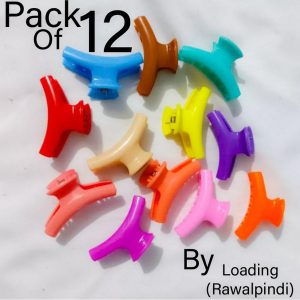 Lesto 12 pieces small Plastic Hair clips catcher