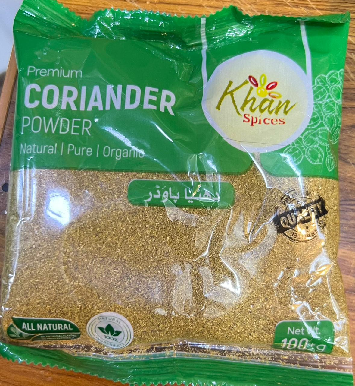 Dry Coriander Powder Sukha Dhania Powder Pisa Dhania -