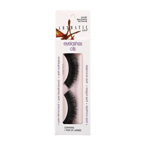 Pack Of 6 Eyelash Cils - Black Demi 002