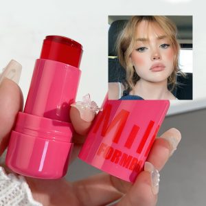 Cheek Lip Tinted Moistured Blush Stick Random shade