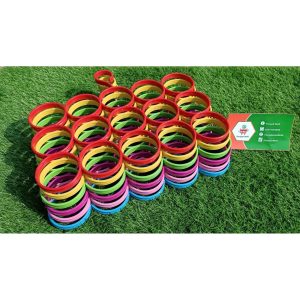 15 Ring Hole Hanger-Plastic Hanging Storage Organizer Rack Scarf Holder Ties, Shawls-5 Sections Ring Hanging Hanger