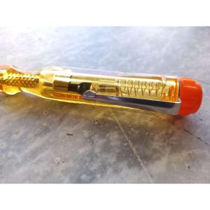 Transparent Screw Driver Electric Tester Pen