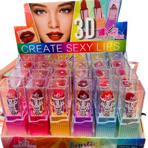 Pack of 4 Branded Professional Matte Lipstick