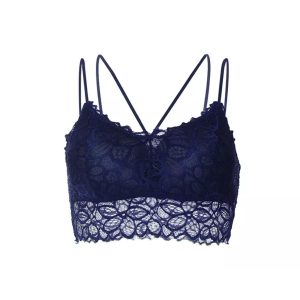 Sexy Women Full Lace Bra Push Up Seamless Solid Wireless Bras