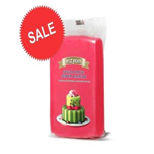 Fushia Color Sugar Paste-Fondant- Ready To Use - 1Kg