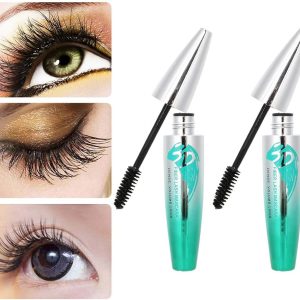 Eyelash Extension Eye Lashes Brush / 3D Fiber Lashes Thick Black Mascara / Long-Lasting Waterproof Mascara / Lengthening Washable Mascara / Makeup Eye Cosmetics