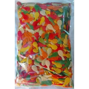 Fish shape Colour Snackers - 1Kg