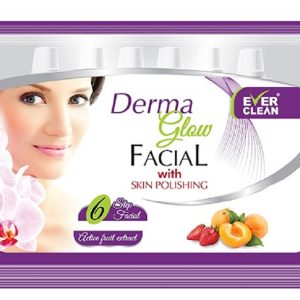 Derma Glow Facial -Pack of 6- skin polish kit  Ever Gold Rice Facial Kit