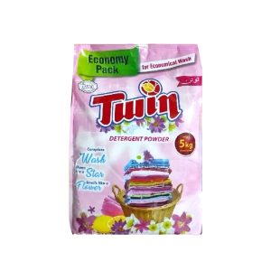 Sufi Twin Detergent Powder - 5Kg Economy Pack