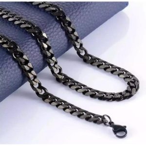 Black High Quality Neck Chain For Men -23INCH