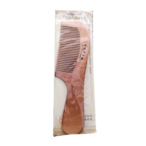 Peach Handle Wood Comb