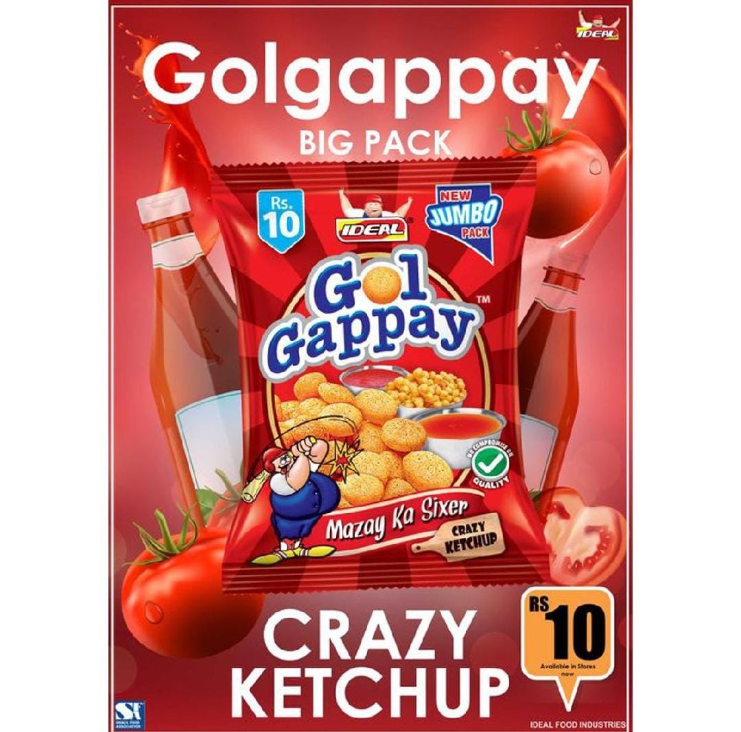 Gol Gappay Mazay Ka Sixer Snacks 12pcs