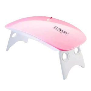 UV LED Nail Lamp,6W Nail Lamp Light with 45s/60s Timer Nail Dryer,Mini Portable USB Gel Nail Polish Lamp for Nail Art at Home