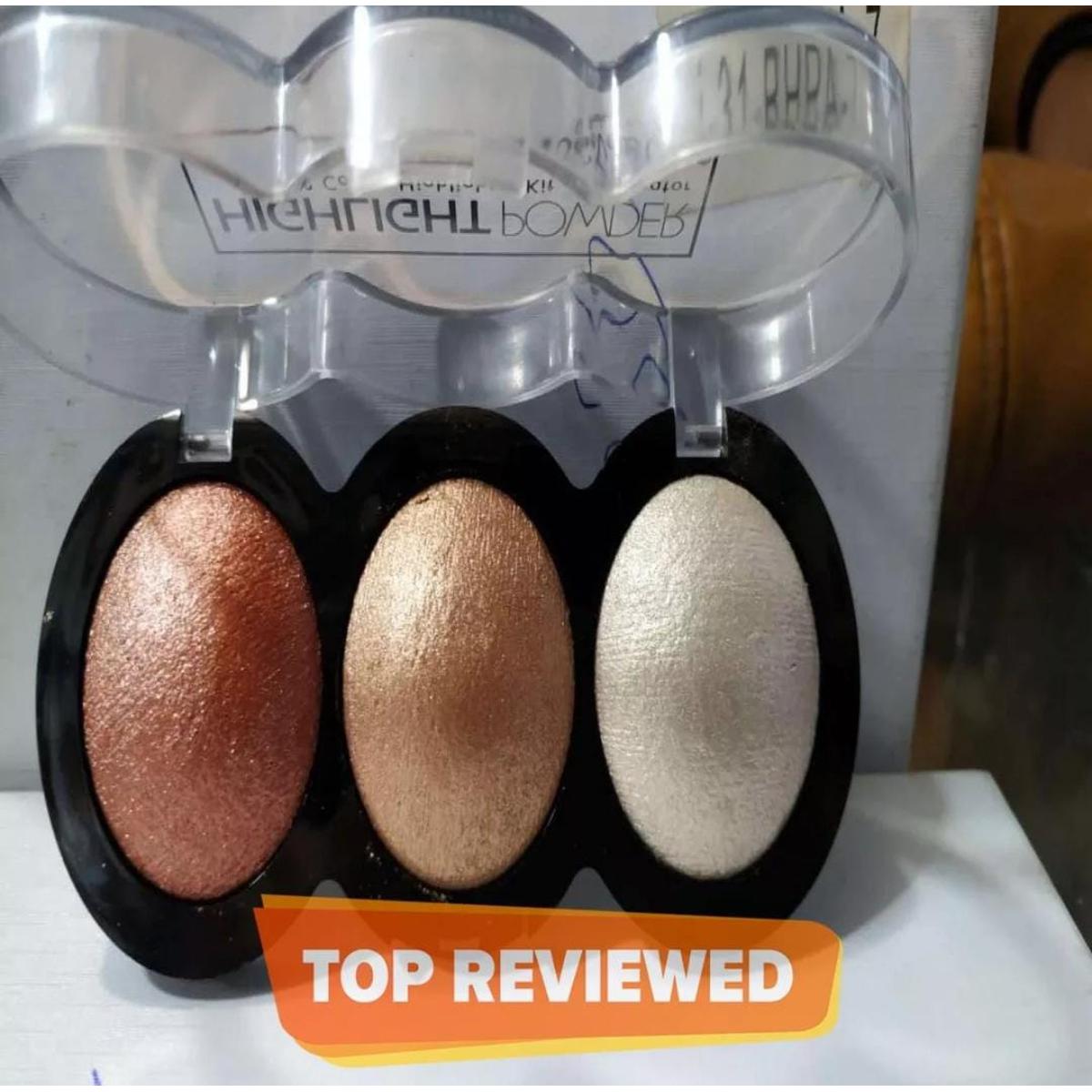 3 in 1 Highlighter Kit -Professional Makeup - Image 2