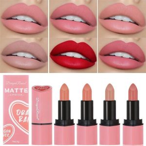 Dragon Ranee - Matte Lipstick Set, Multi Colors Matte Lipstick, - 3PCS Pack