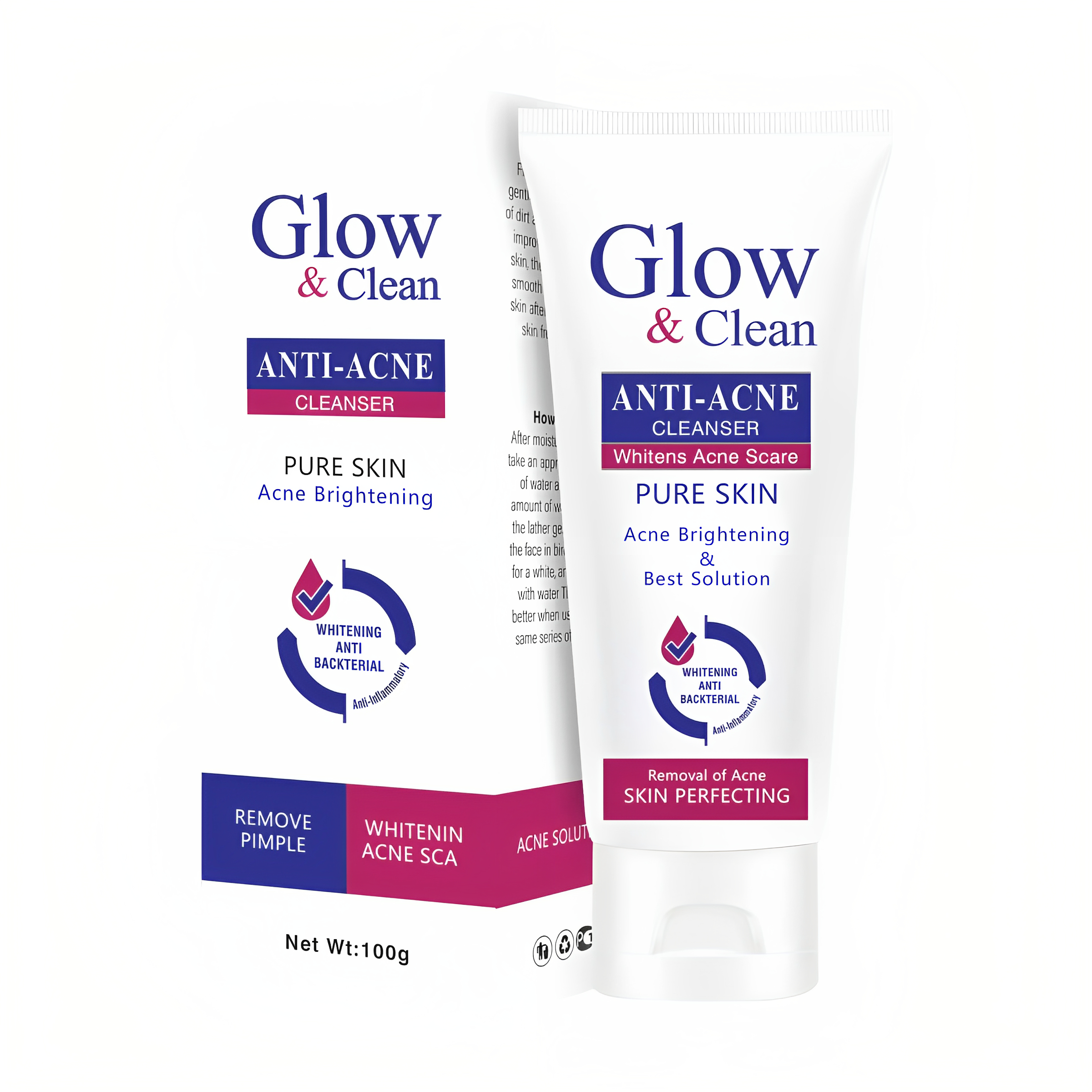 Glow and Clean Anti Acne Cleanser - Image 2