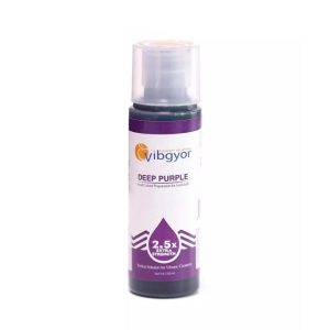 Vibgyor Deep Purple Liquid Gel Food Colour 110ml