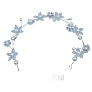 New bride's headband headdress flower pearl hair accessories wedding hair accessories wedding dress accessories