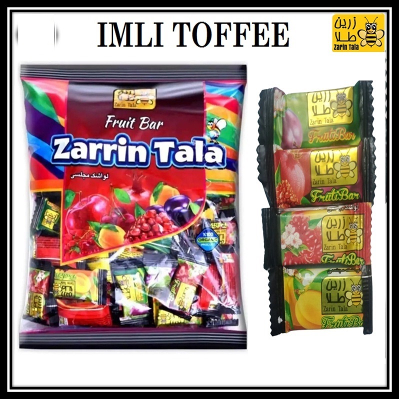 pack of Zarin tala imli fruit bar mixed flavor- sour- imported 100% organic zarrin talaTamarind candy