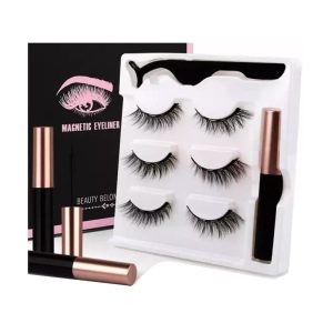 Pack of 5 Magnetic Eyeliner Eyelash Suit with Lash Clipper