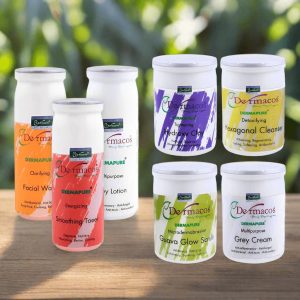 DERMACOS Professional brightning Glow Facial kit 7 Pack 200ml