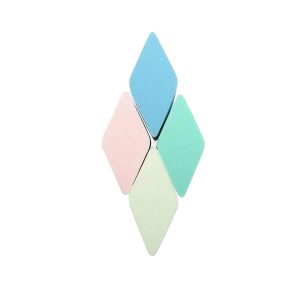 Pack of 4 - Makeup Puffs - Multicolor