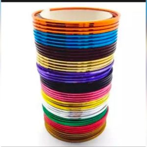 Metal Bangles set  3 Dozen Multi Color